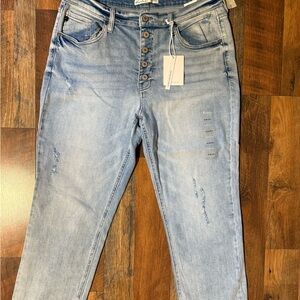 KanCan Light Blue ankle Straight Leg Jeans